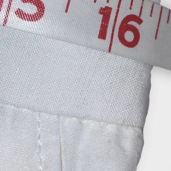 Banana‎ Republic Womens Pants Sz 14 White Linen Lined Wide Leg Dressy Classicore - Picture 12 of 13